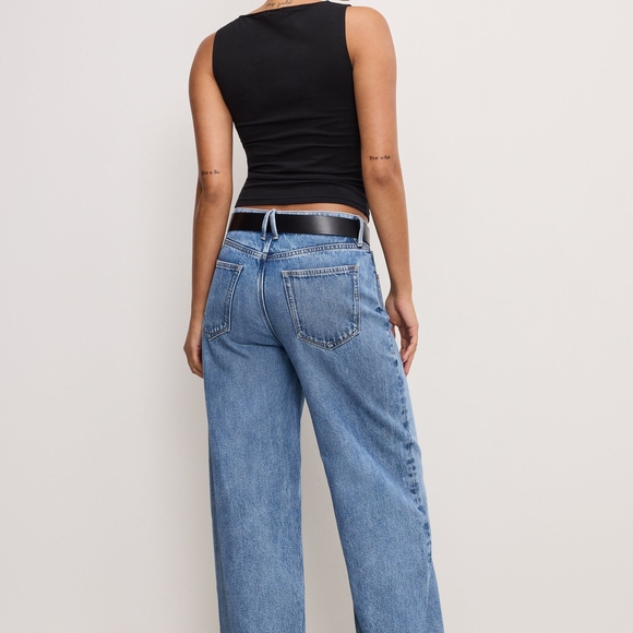 Good American "Good Low-Rise Baggy Jean" Sz.15 New W/ Tags - Picture 3 of 7